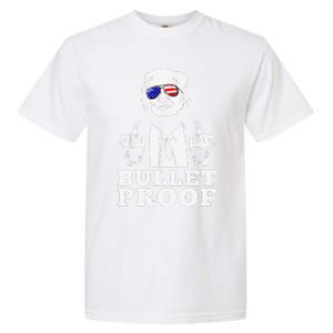 Bulletproof 2024 Presidential Candidate 45 Garment-Dyed Heavyweight T-Shirt