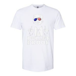 Bulletproof 2024 Presidential Candidate 45 Softstyle CVC T-Shirt