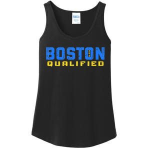 Boston 26.2 Qualified Runner In Training Qualifier Ladies Essential Tank