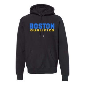 Boston 26.2 Qualified Runner In Training Qualifier Premium Hoodie