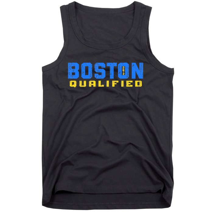 Boston 26.2 Qualified Runner In Training Qualifier Tank Top