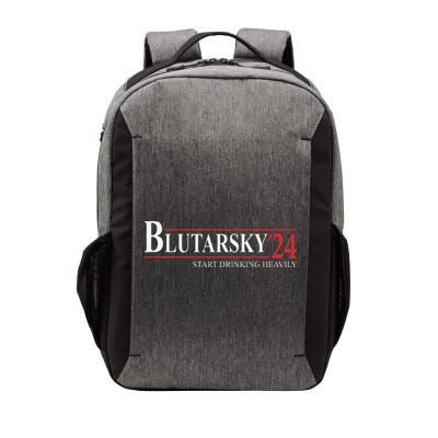 Blutarsky 2024 Start Drinking Heavily Funny Political Vector Backpack