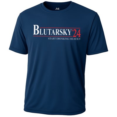 Blutarsky 2024 Start Drinking Heavily Funny Political Performance Shirt