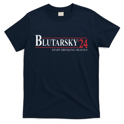 Blutarsky 2024 Start Drinking Heavily Funny Political T-Shirt
