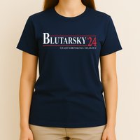 Blutarsky 2024 Start Drinking Heavily Funny Political T-Shirt