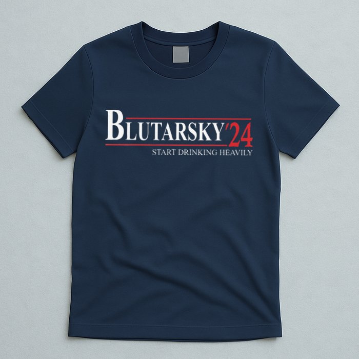 Blutarsky 2024 Start Drinking Heavily Funny Political T-Shirt
