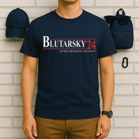 Blutarsky 2024 Start Drinking Heavily Funny Political T-Shirt