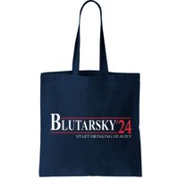 Blutarsky 2024 Start Drinking Heavily Funny Political Bag