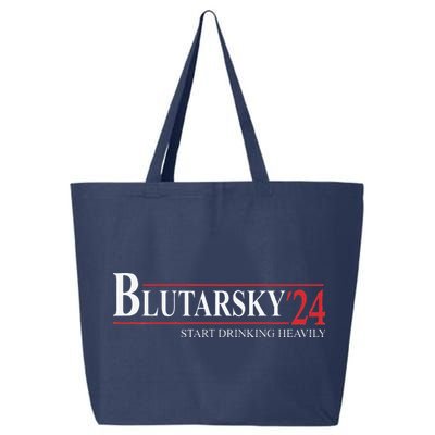 Blutarsky 2024 Start Drinking Heavily Funny Political 25L Jumbo Tote