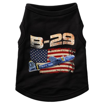 B 29 Superfortress Bomber Airplane Pilot Gifts World War II Doggie Tank