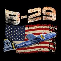 B 29 Superfortress Bomber Airplane Pilot Gifts World War II Impact Tech Backpack