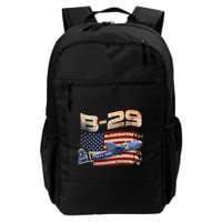 B 29 Superfortress Bomber Airplane Pilot Gifts World War II Backpack