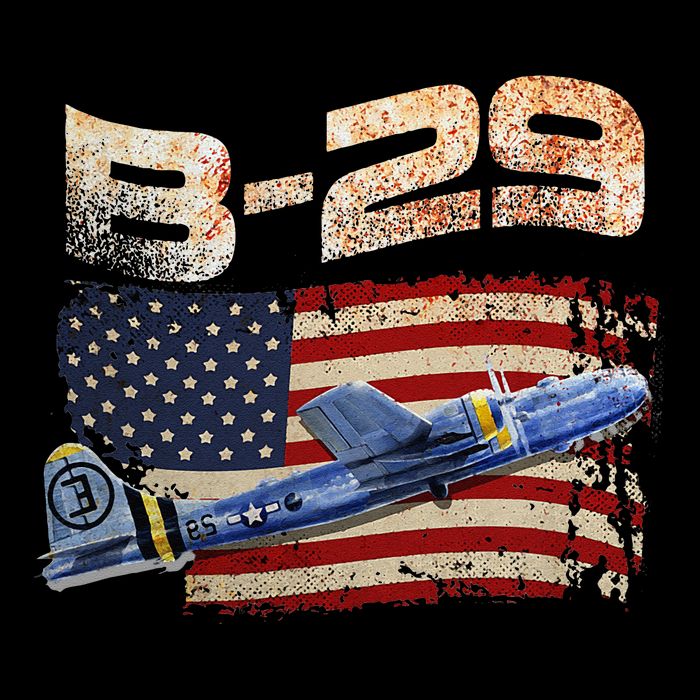 B 29 Superfortress Bomber Airplane Pilot Gifts World War II Zip Tote Bag