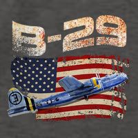 B 29 Superfortress Bomber Airplane Pilot Gifts World War II Vector Backpack