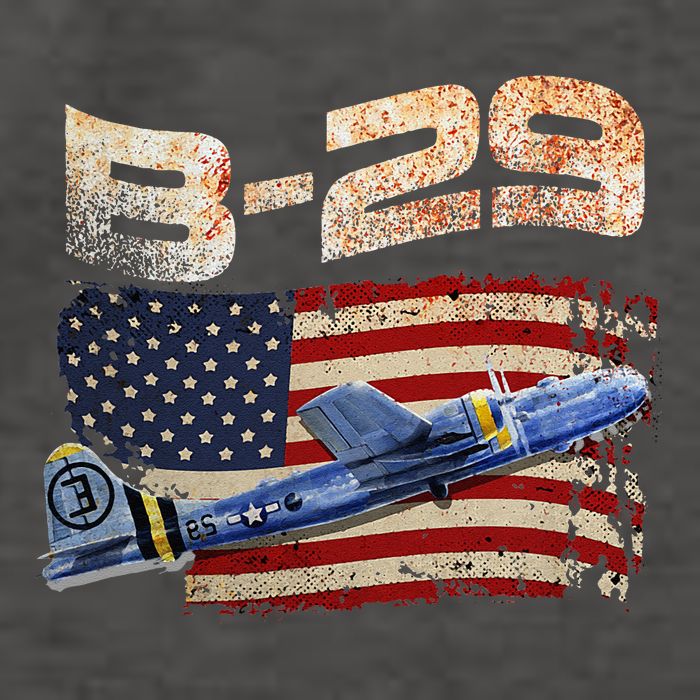 B 29 Superfortress Bomber Airplane Pilot Gifts World War II Vector Backpack