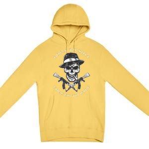 Born 2 Shit Forced 2 Wipe Premium Pullover Hoodie