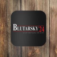 Blutarsky 2024 Start Drinking Heavily Funny Coaster