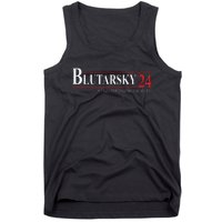 Blutarsky 2024 Start Drinking Heavily Funny Tank Top