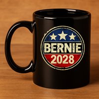 Bernie 2028 Sanders Was Right Democracy Resistance Protest  11oz C Handle Ceramic Mug