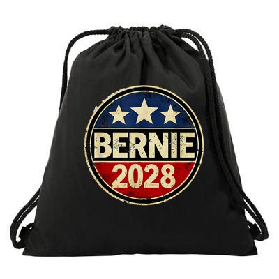 Bernie 2028 Sanders Was Right Democracy Resistance Protest  Drawstring Bag