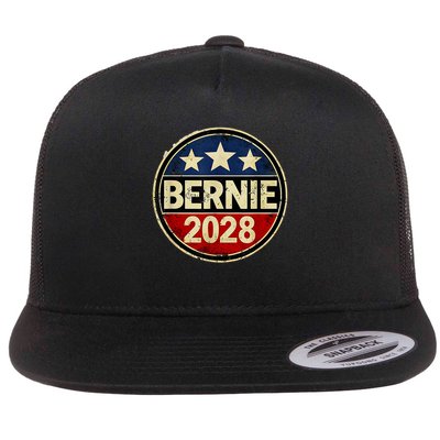 Bernie 2028 Sanders Was Right Democracy Resistance Protest  Flatbill Hat