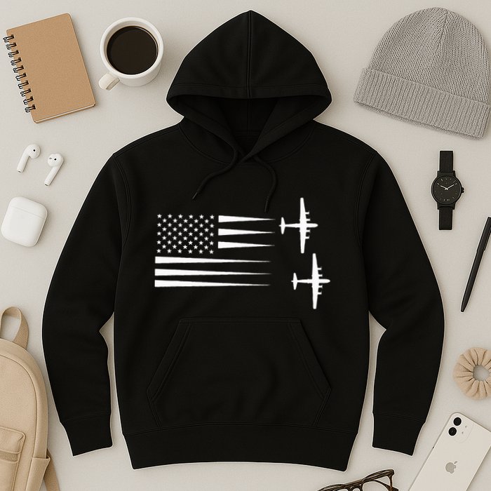 B 29 Superfortress Bomber Hoodie