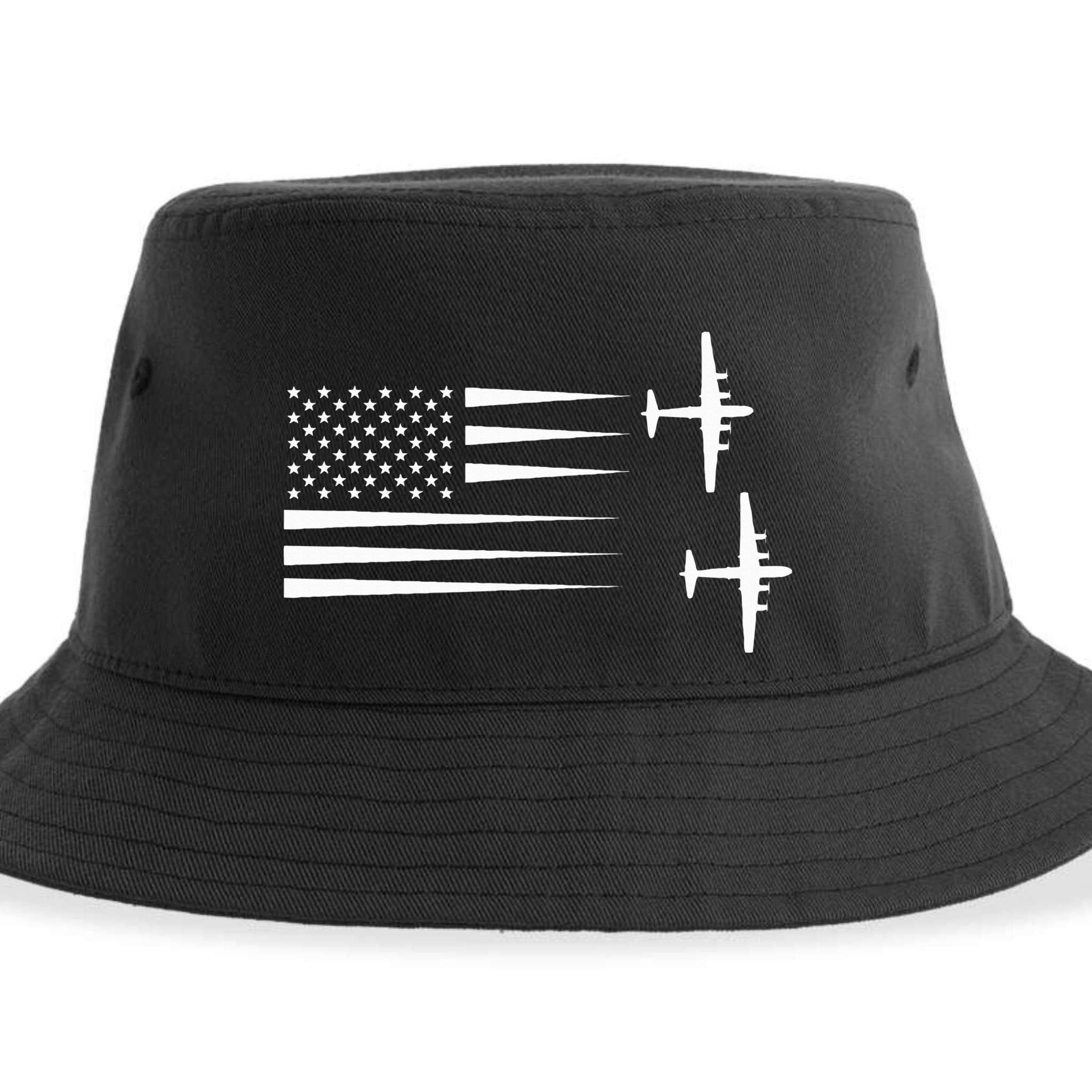B 29 Superfortress Bomber Sustainable Bucket Hat
