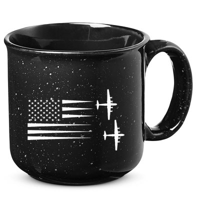 B 29 Superfortress Bomber 15oz Campfire Ceramic Mug