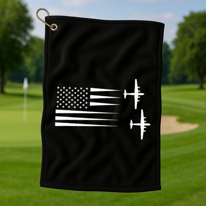 B 29 Superfortress Bomber Golf Towel