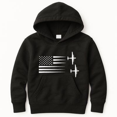 B 29 Superfortress Bomber Kids Hoodie