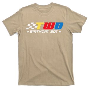 Birthday 2 Two Race Car 2nd Racing Pit Crew Driver T-Shirt