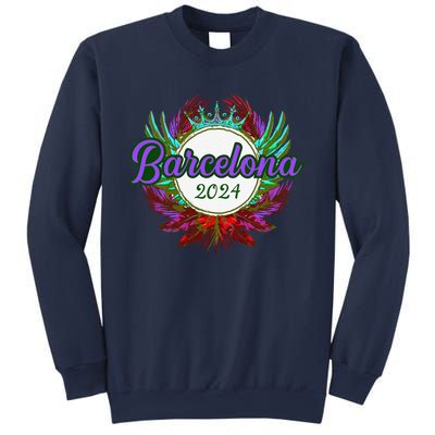 Barcelona 2024 Team Travel Quote Sweatshirt