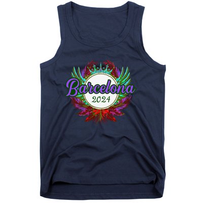 Barcelona 2024 Team Travel Quote Tank Top