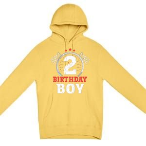 Birthday  2 Two Race Car 2nd Birthday Racing Car Driver Premium Pullover Hoodie