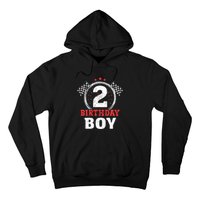 Birthday  2 Two Race Car 2nd Birthday Racing Car Driver Hoodie