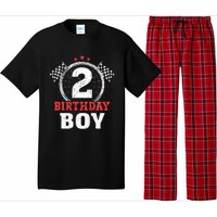 Birthday  2 Two Race Car 2nd Birthday Racing Car Driver Pajama Set