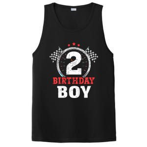 Birthday  2 Two Race Car 2nd Birthday Racing Car Driver PosiCharge Competitor Tank