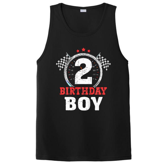 Birthday  2 Two Race Car 2nd Birthday Racing Car Driver PosiCharge Competitor Tank