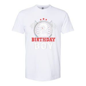 Birthday  2 Two Race Car 2nd Birthday Racing Car Driver Softstyle CVC T-Shirt