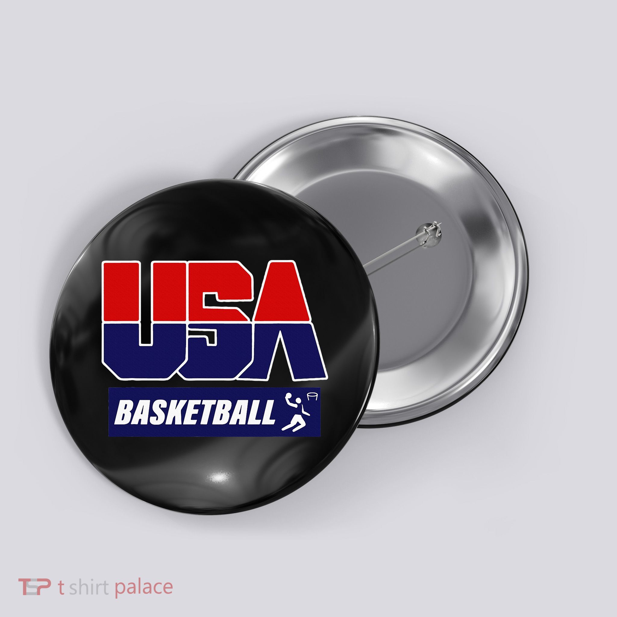 Basketball 2024 Usa Button
