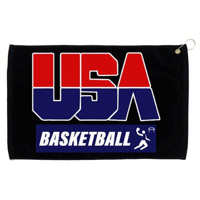 Basketball 2024 Usa Grommeted Golf Towel