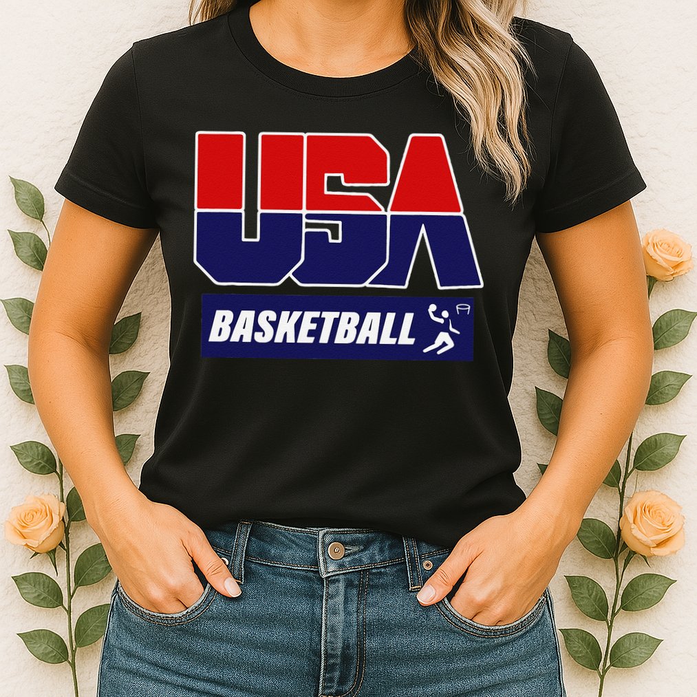 Basketball 2021 Usa Womens T-Shirt
