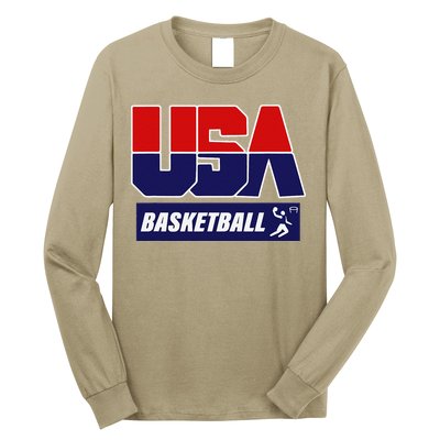 Basketball 2021 Usa Long Sleeve Shirt