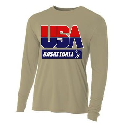 Basketball 2021 Usa Cooling Performance Long Sleeve Crew