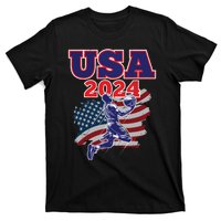 Basketball 2024 Vintage Usa T-Shirt