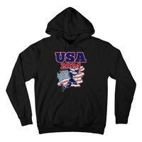 Basketball 2024 Vintage Usa Hoodie