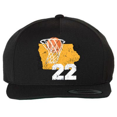 Baseketball 22 Women Girl Tees Wool Snapback Cap