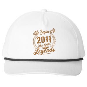 Birthday 365 2011 The Birth Of Legendary Birthday Gift Great Gift Snapback Five-Panel Rope Hat