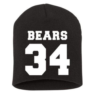 Bears 34 Short Acrylic Beanie