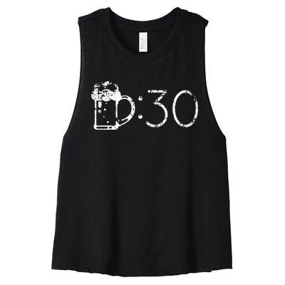 Beer 30 Funny For Beer Drinkers Women's Racerback Cropped Tank